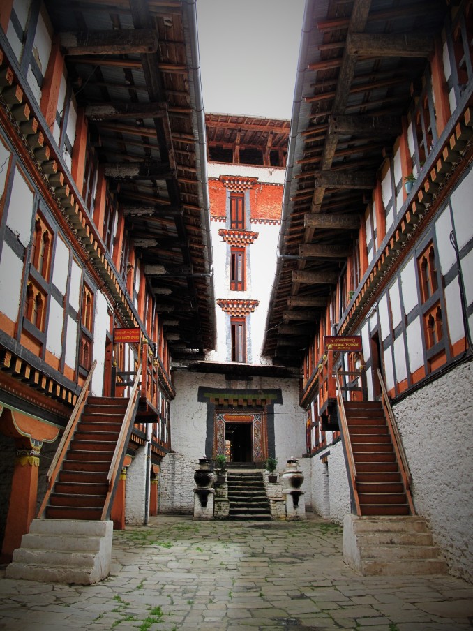 Jakar Dzong Monastic wing